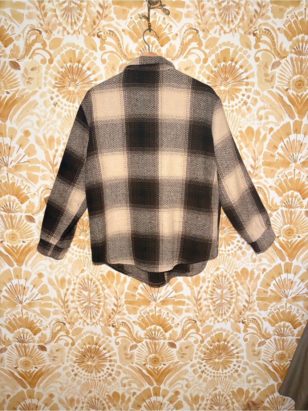 Boho Western Rustic Fall Shacket Transitional Layering Grunge Cabincore - Picture 5 of 7